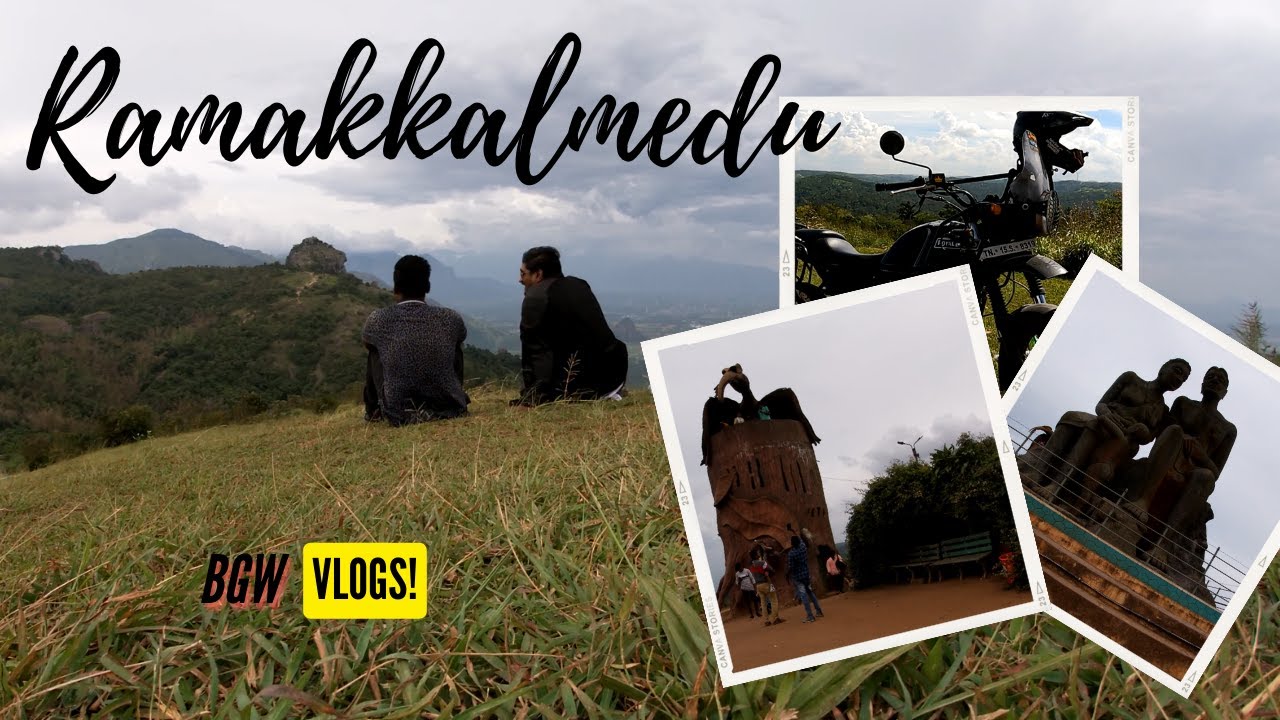 Exploring Ramakkalmedu | Kuravan Kurathi Statue | Kerala | IDUKKI | BGW Vlogs | Barrel Exhaust