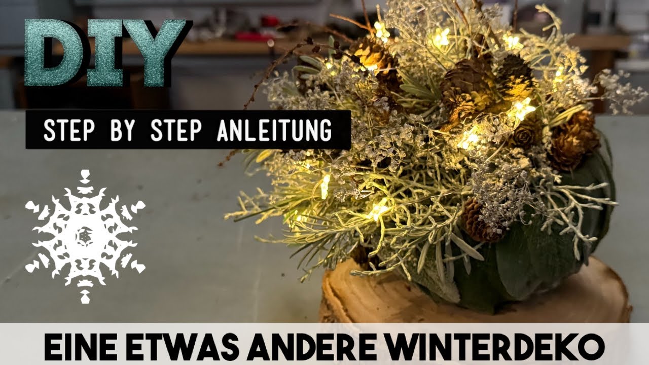 Extravagante WINTERDEKO zum selber machen 
