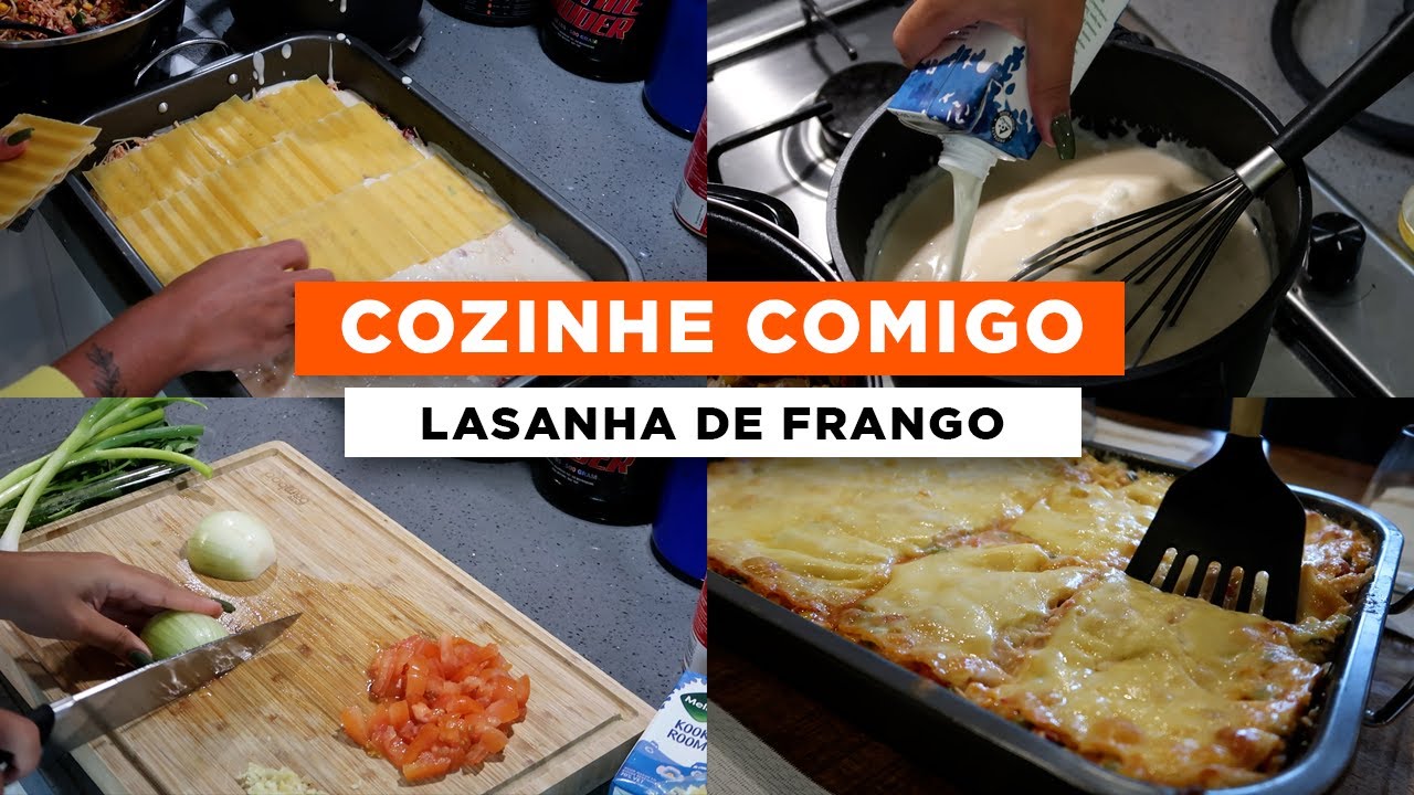 COZINHE COMIGO: Lasanha de frango deliciosa.