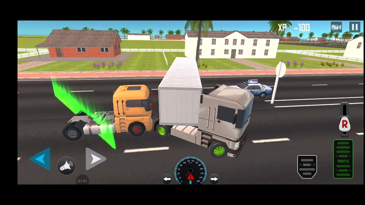 Truck Driving School Game Pro Level 6