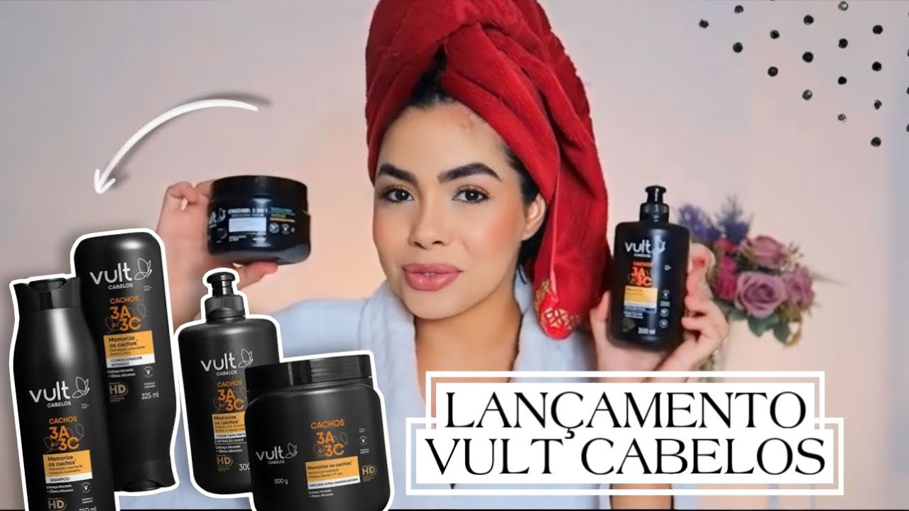 LANÇAMENTO VULT CABELOS PARA CACHEADAS l JOYCE LIMA