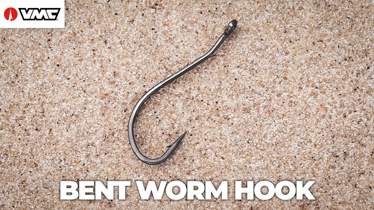 VMC Bent Worm Hooks