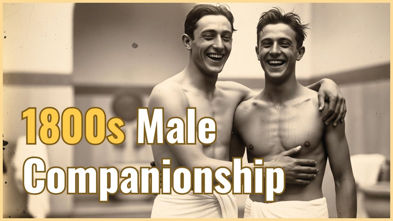 Victorian MALE Intimacy Through Vintage Photography | The Secret Meaning Behind Old Photos