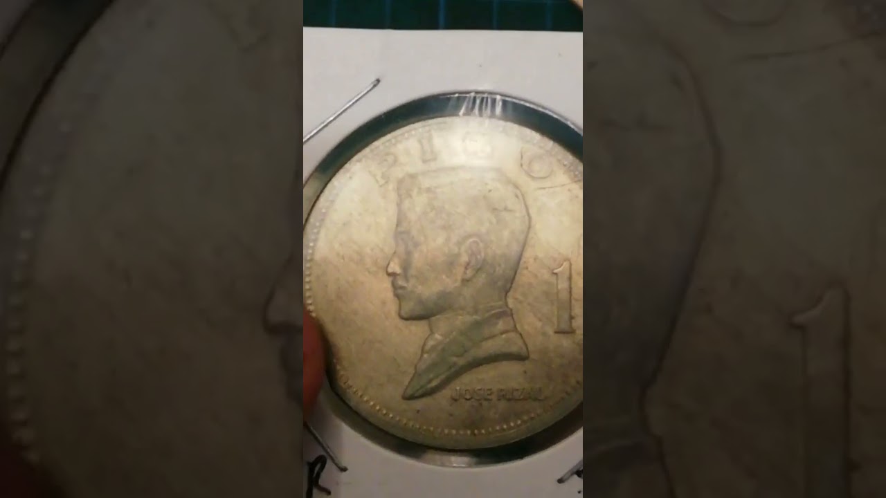 Philippines 1 Peso Rizal 1972 1974 Coin Errors
