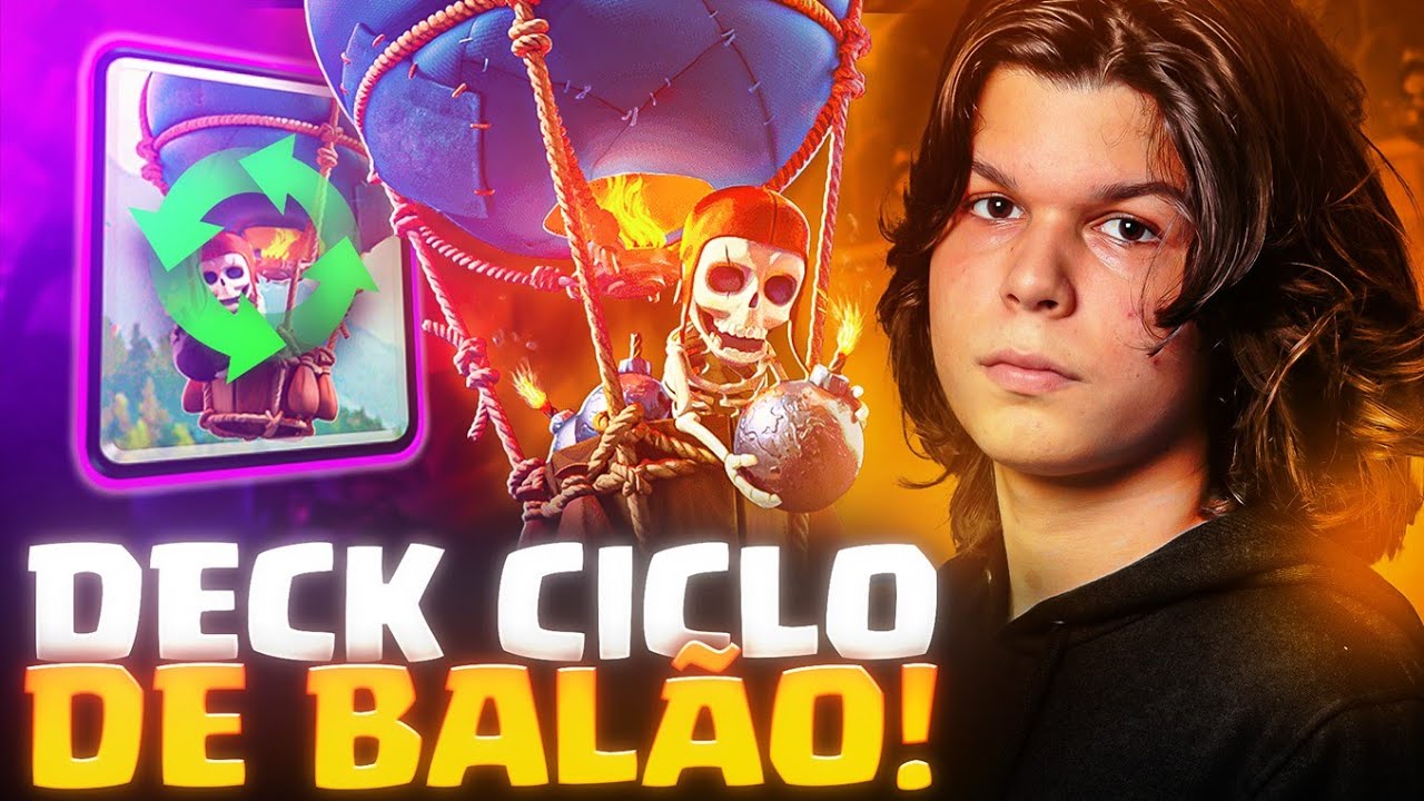 O DECK MAIS RÁPIDO E DIVERTIDO DE BALÃO ESTÁ DE VOLTA!