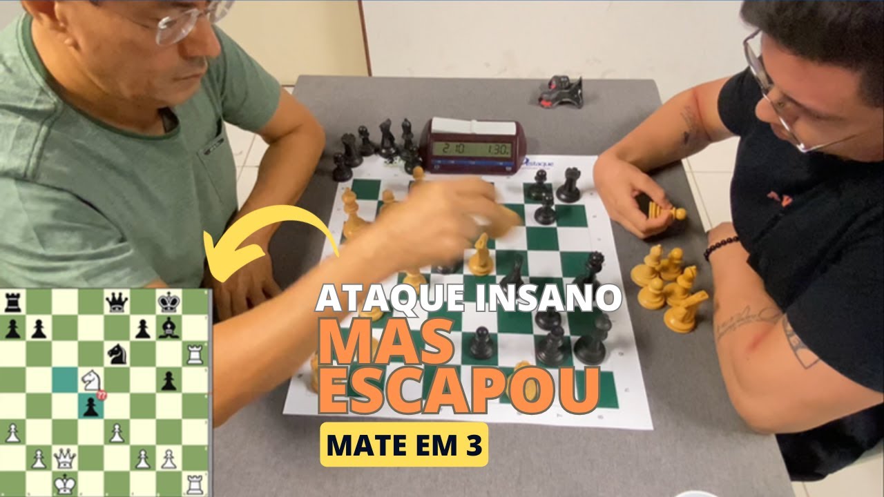 GAMBITO DA DAMA RECUSADO: Variante das trocas - Edilsom Farias x Eduardo Sousa