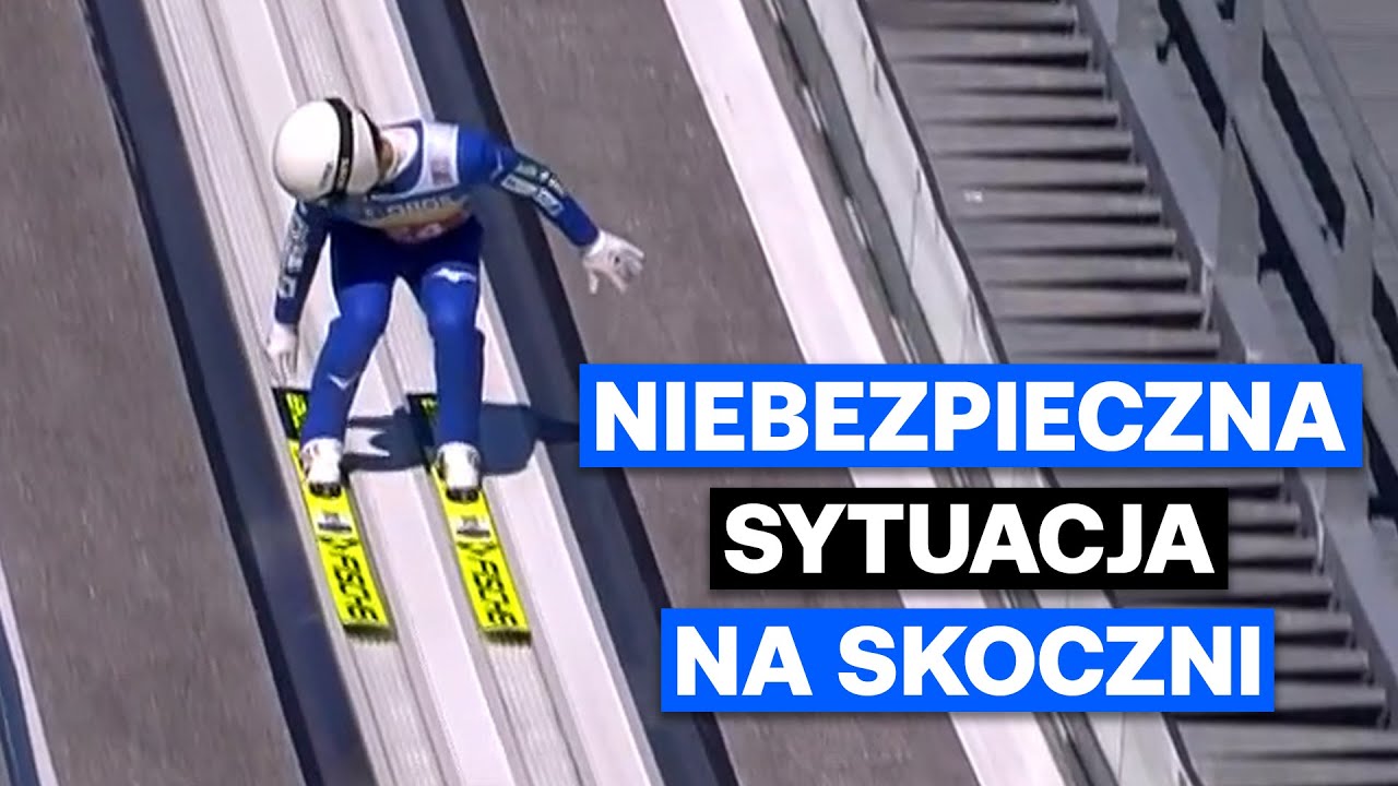 Japończyk zapomniał zapiąć nart przed skokiem? 🙀