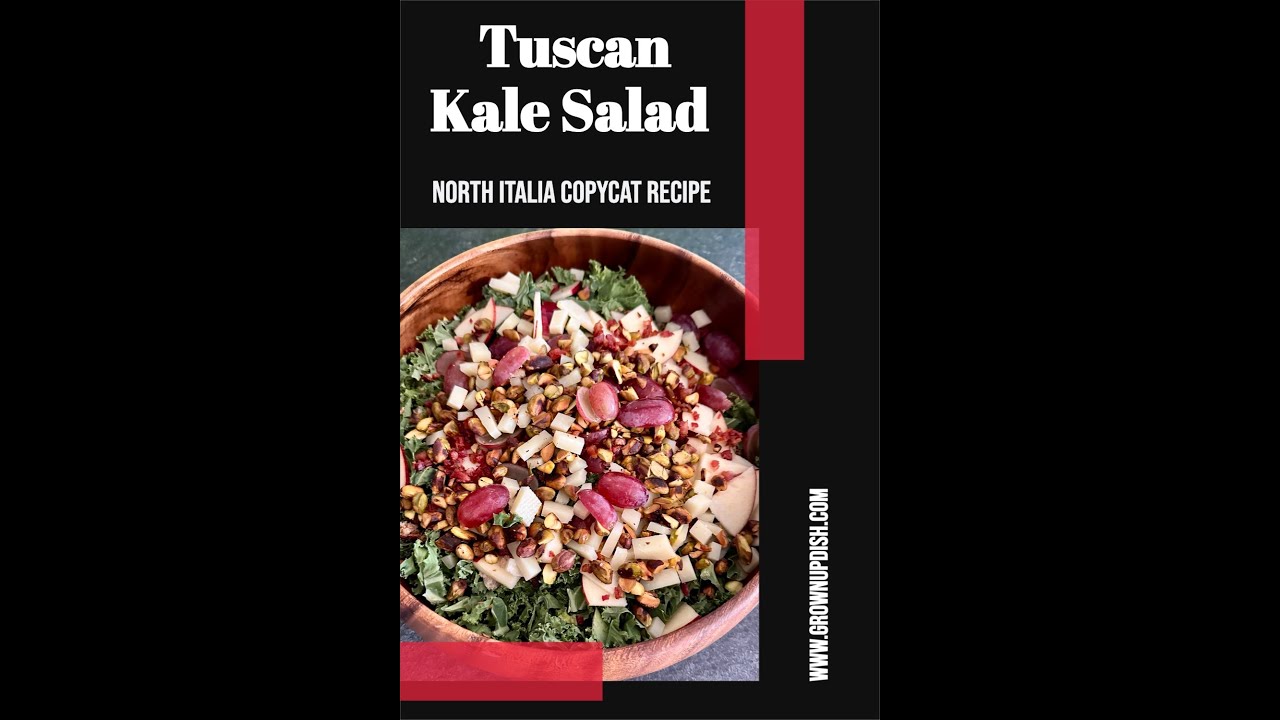 North Italia Tuscan Kale Salad - Copycat Recipe