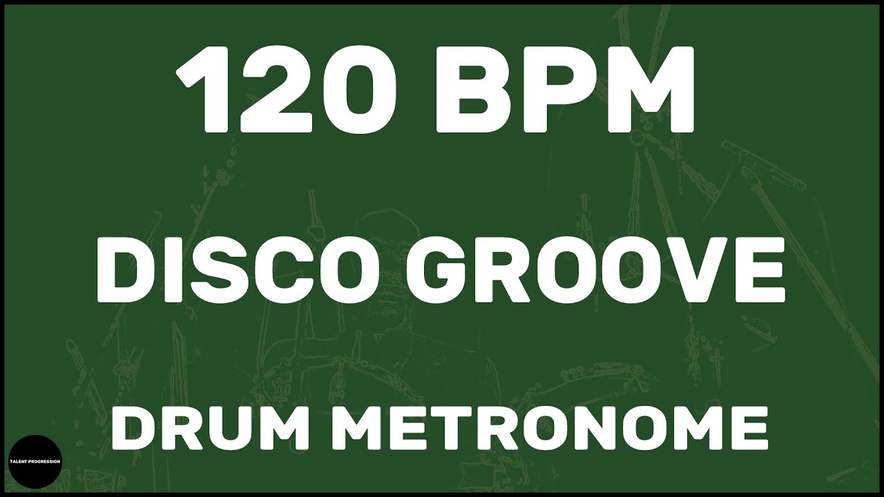 Disco Groove | Drum Metronome Loop | 120 BPM