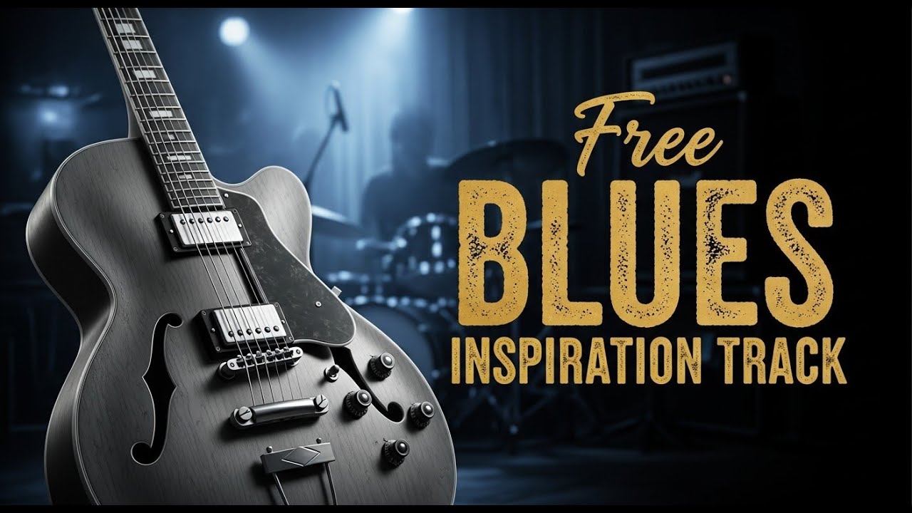 Get Your Blues Inspiration Here - Its Also Great To Jam With This Blues Track
