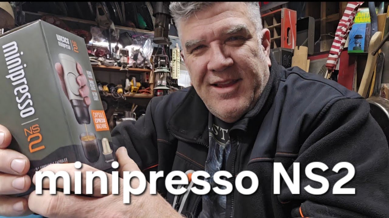 Backpacking espresso maker 