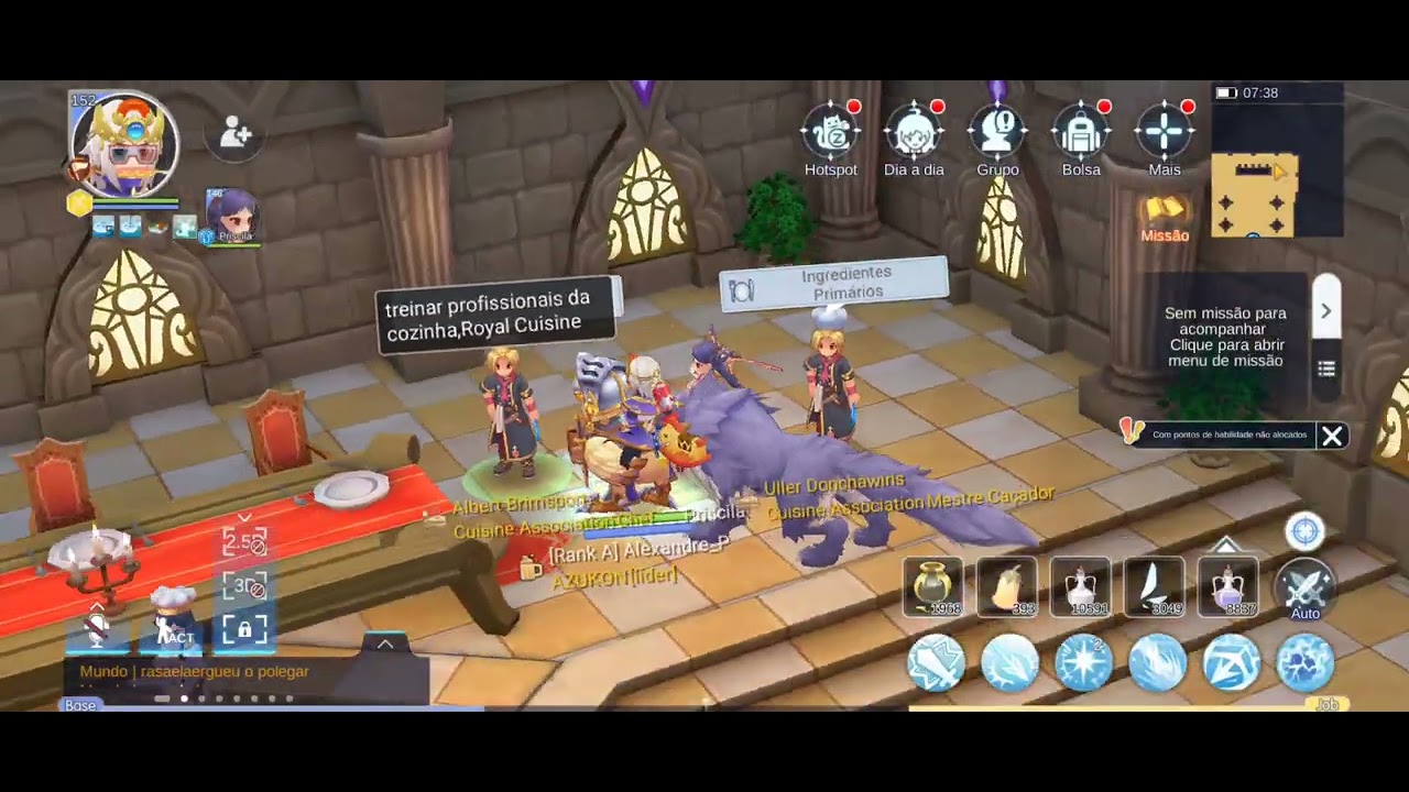 Ragnarok Eternal m Love - Como produzir pratos e obter ingredientes.