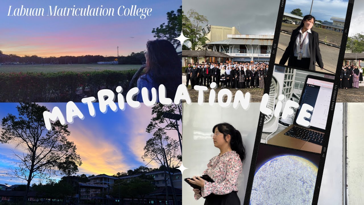 [VLOG]  🎞️ Snippets of Life | As A Matriculation Student 👩🏻‍🎓-  Labuan Matriculation College 🏫