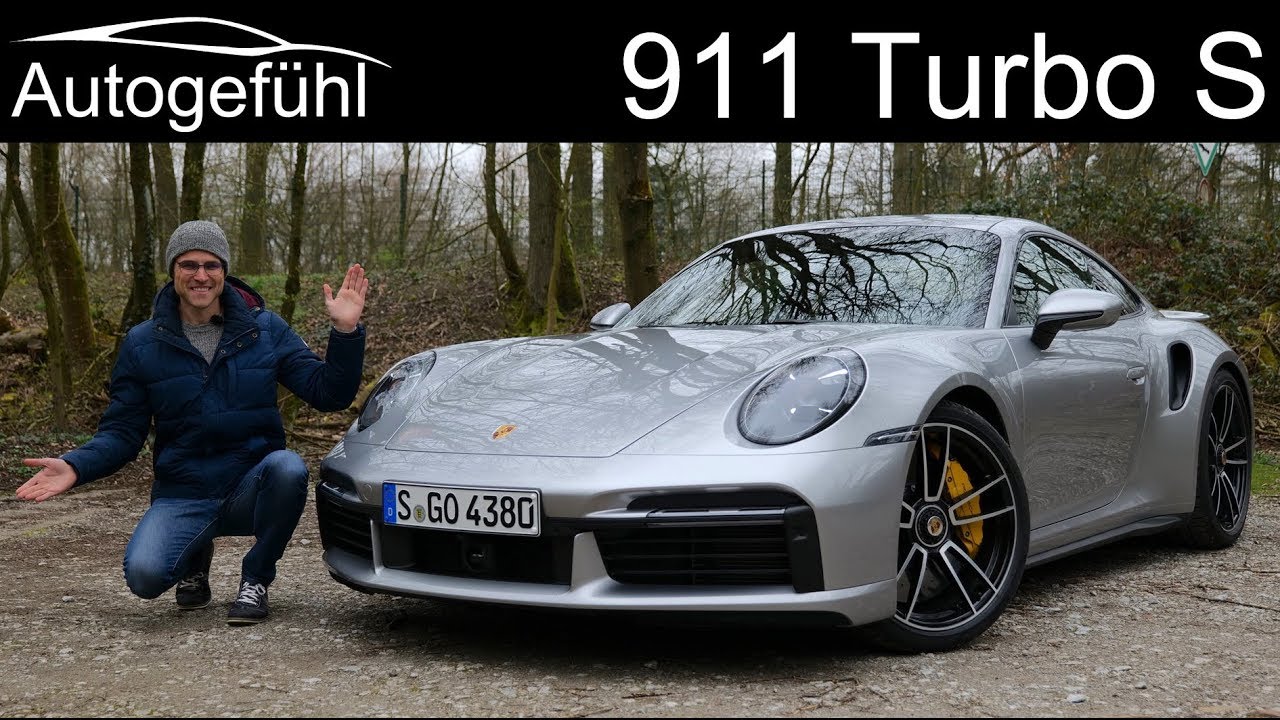 all-new Porsche 911 Turbo S FULL REVIEW 2021 2020 992 with Autobahn test - Autogefühl