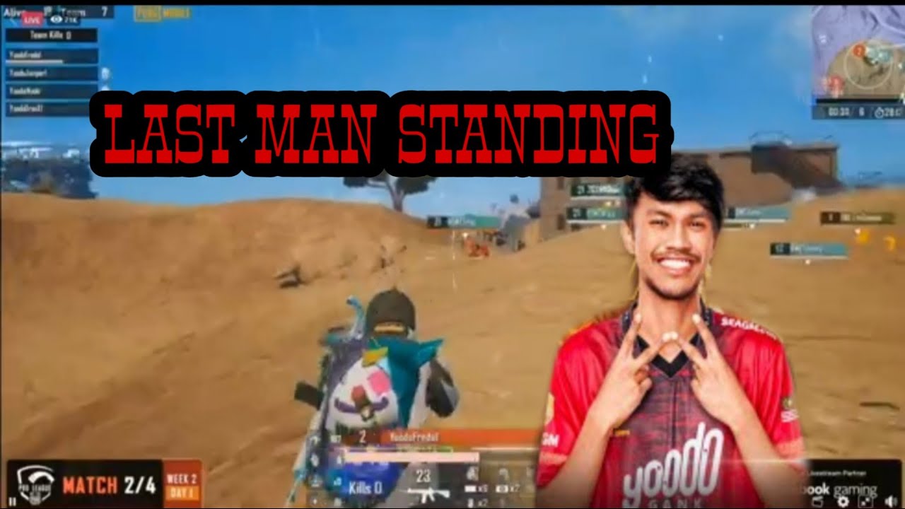 Yoodo Fredo Last Man Standing For Team YoodoGank PMPL MY/SG S2 WEEK 2 DAY 1 MATCH 1 PUBG MOBILE