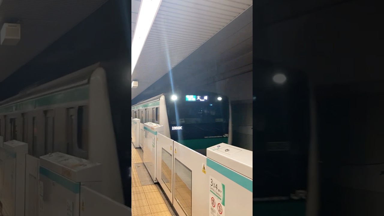 JR East E233-7000 Series - Arriving Kokusai-Tenjijo Stn SB (TWR Rinaki Line) E233系7000番台 りんかい線