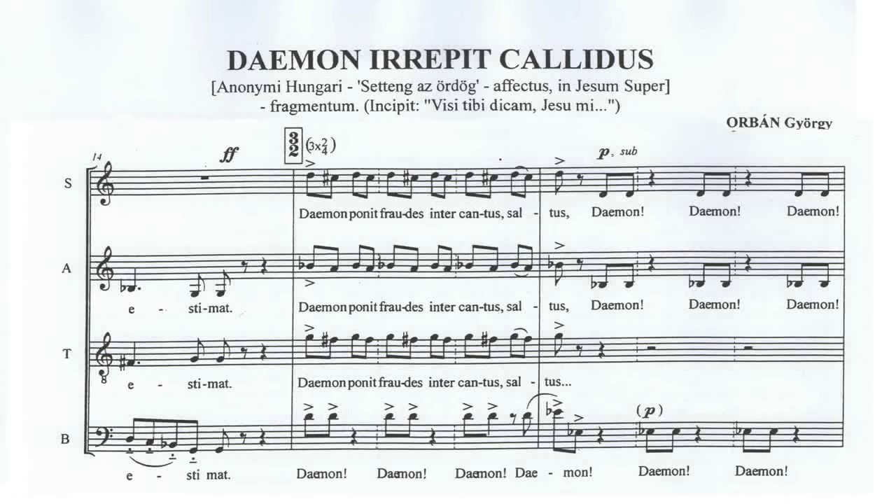 Orbán György - Daemon Irrepit Callidus