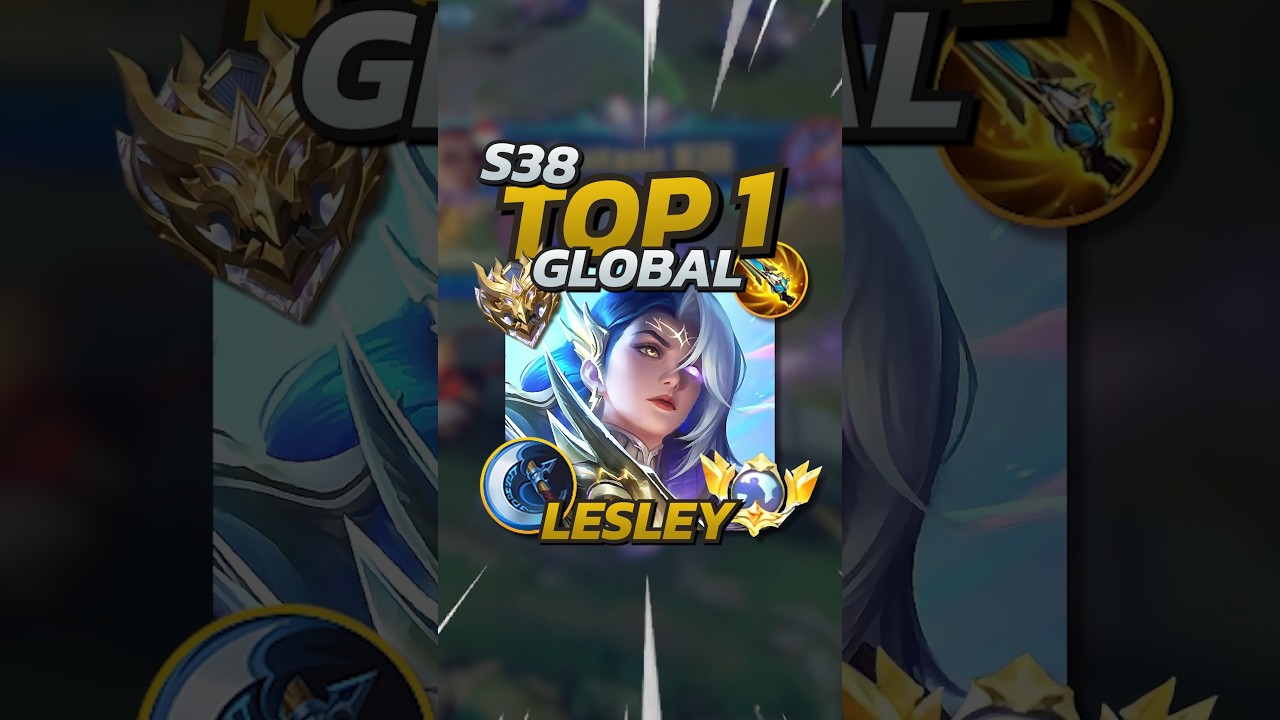87% побед в сборке Лесли! #mobilelegends #mlbb #gaming