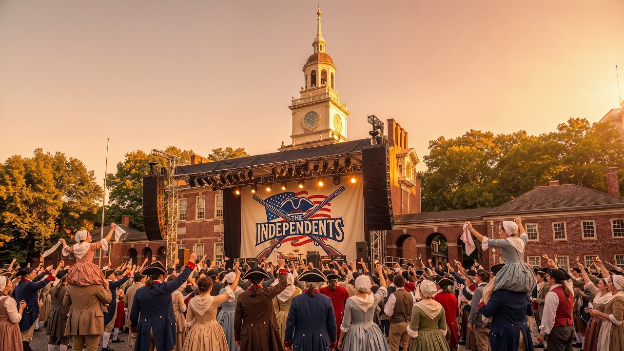 The Independents - Sweet Liberty (250 years!! - Parody Music Video)