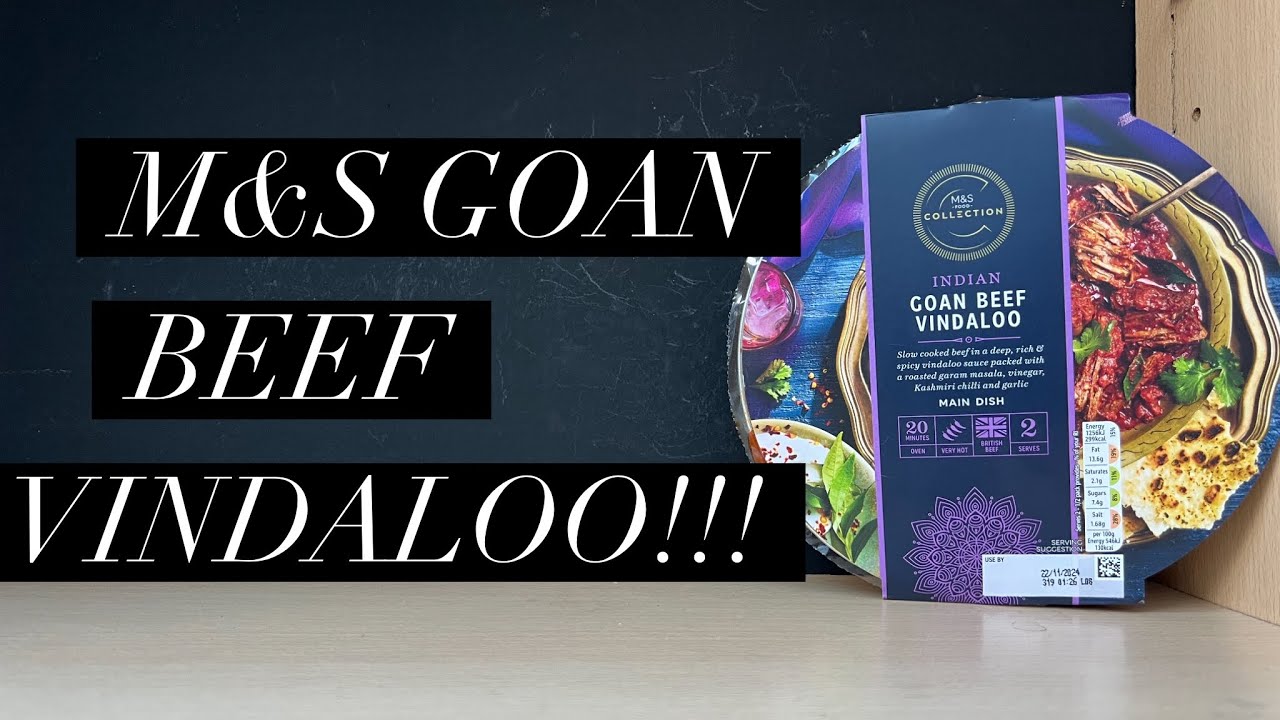 M&S Collection Indian Goan Beef Vindaloo Review , M&S Food Review