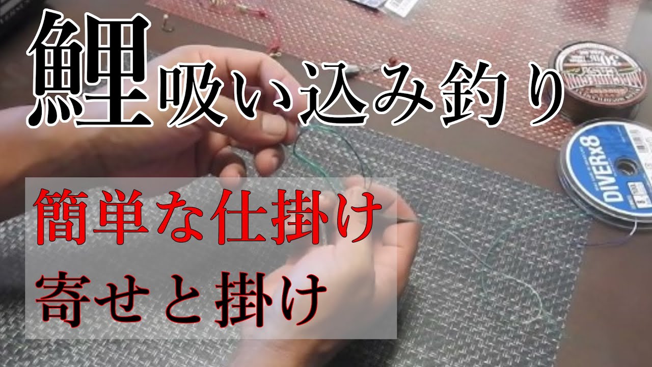 【鯉釣り】吸い込み釣り6ヶ月目の仕掛けの変化、エサの変化。よく釣れるようになったからシェアします