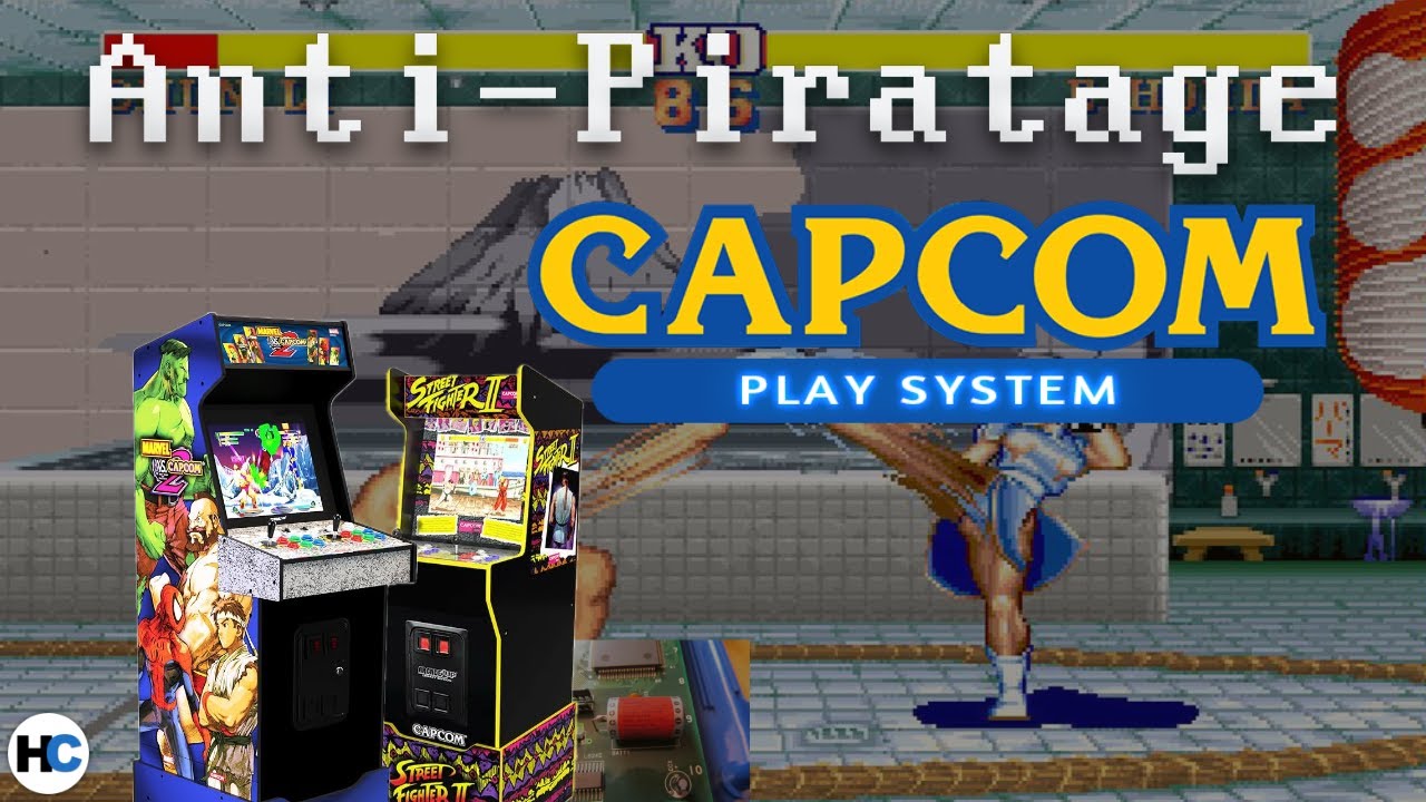 Quand l'arcade se protège avec des piles - Anti-Piratage Capcom Play System 1 & 2