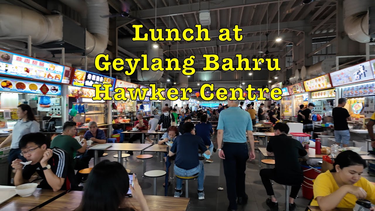 Geylang Bahru Market & Hawker Centre 4K #singapore #hawkerfood #foodcentre #lunch #pocket3 #market