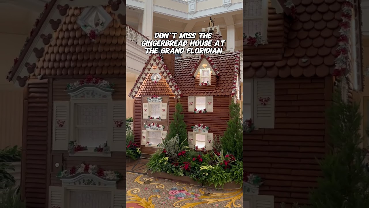 The Gingerbread House at the Grand Floridian 2026 #christmas #Disneyworldchristmas #disneyworld