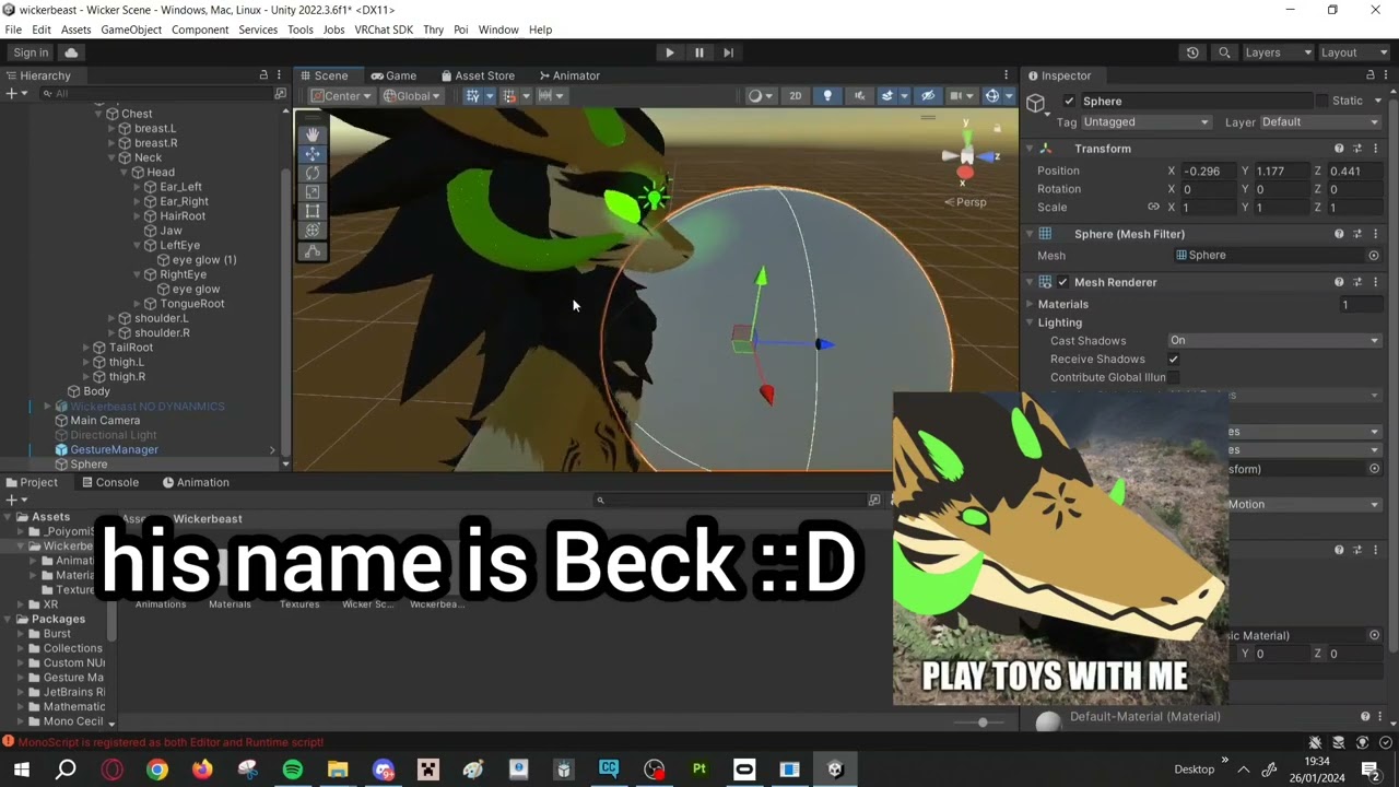 Vrchat Avatar Lighting Glow Trick
