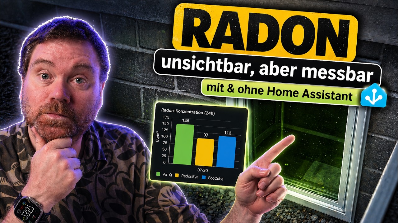 Radon im Keller – Unsichtbar, aber messbar (mit & ohne Home Assistant)