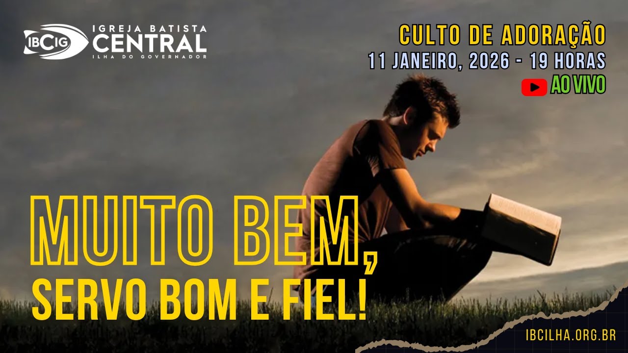 CULTO DE CELEBRAÇÃO || 11jan2026 || 19h