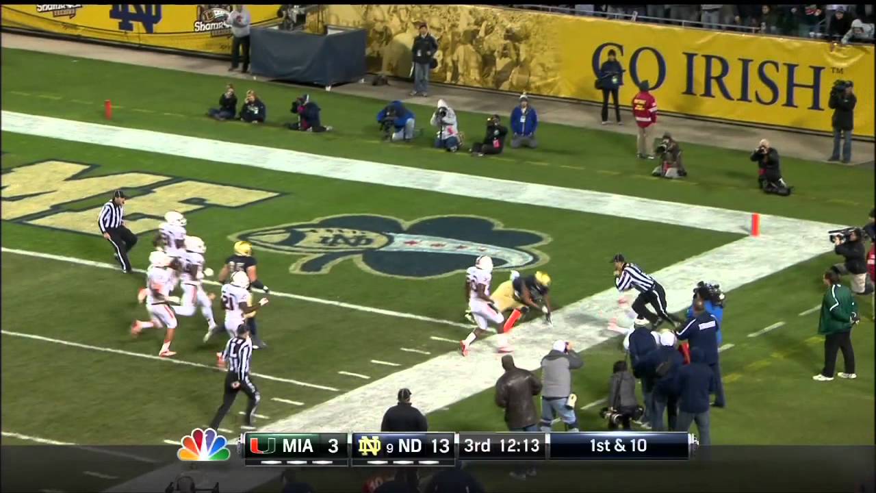 Notre Dame - Miami Game Highlights