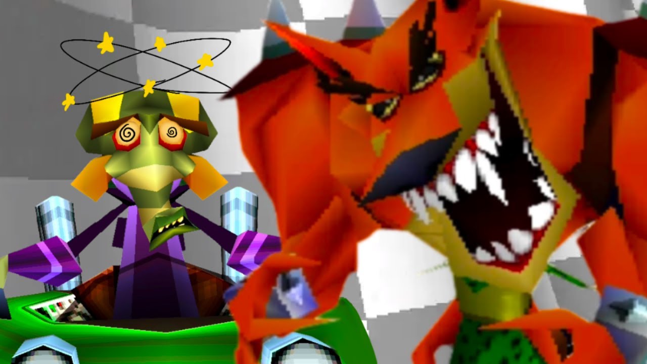 I beat Crash Team Racing with the hardest character… out of spite