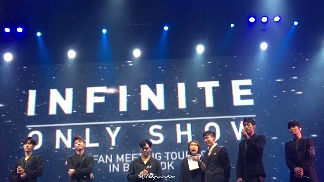 170218 Infinite in Bangkok - Talk & HBD Woohyun