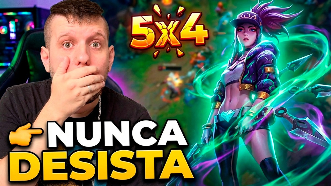 PERDEMOS ESSA PARTIDA DE VIRADA COM UM TROLL NO OUTRO TIME (NUNCA DESISTA) - Legado Fernandes