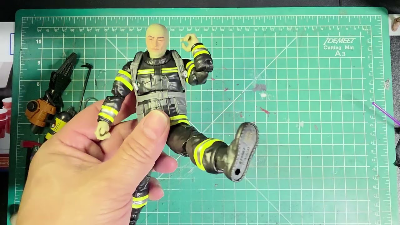 AmusedJester Reviews GI Joe Classified Legacy Firefighter.