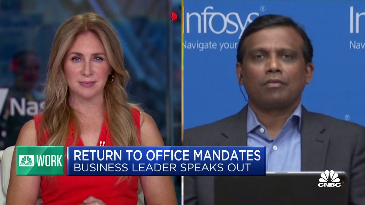 Companies could create productivity by being flexible with return to work, says Infosys president