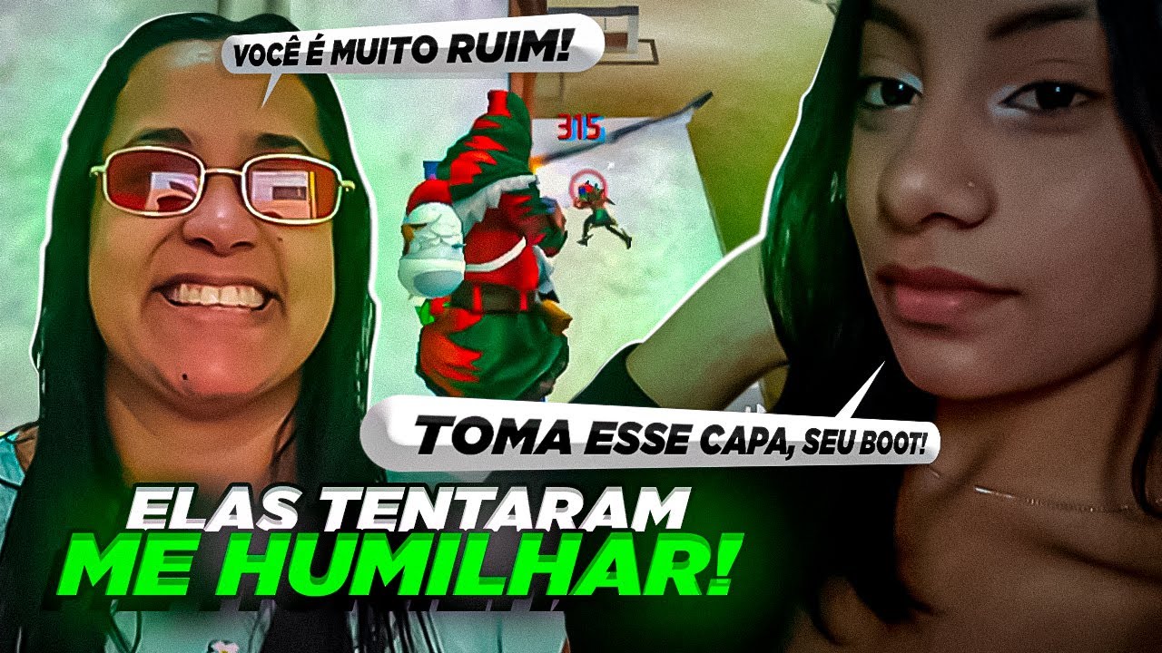 EU TIVE QUE TROLLAR E HUMILHAR MUITO MINHA IRMÃZINHA FOFA E MINHA MÃE BRAVA E BOT NESSE X1! KKK 😂