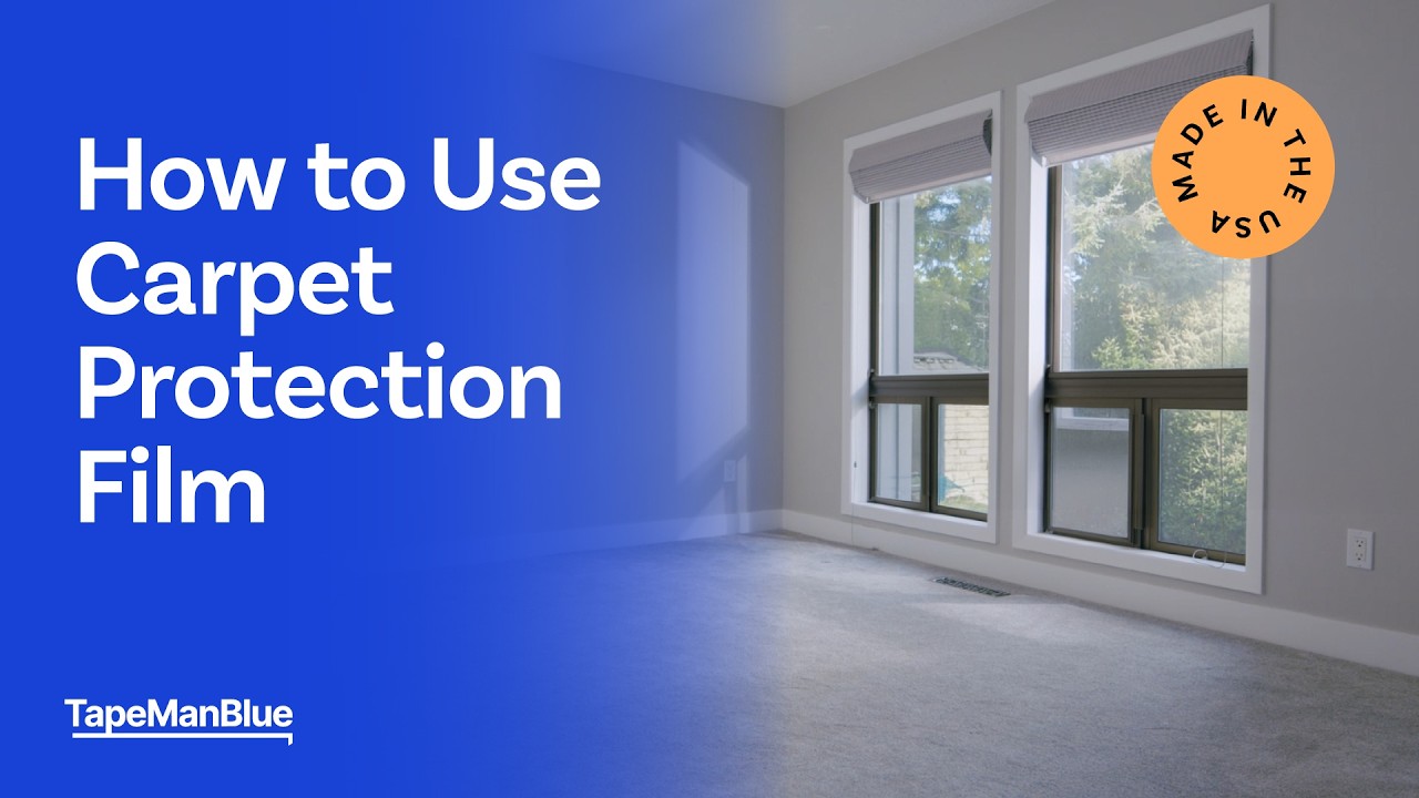 How to Install Carpet Protection Film