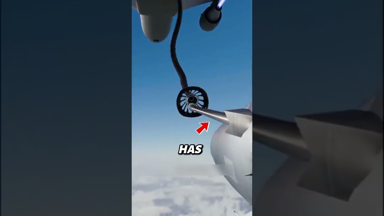 Как работает дозаправка в воздухе🤔