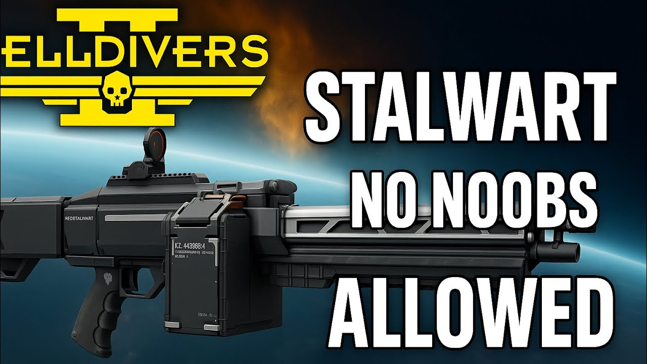 Helldivers 2 - This Stalwart build has it all