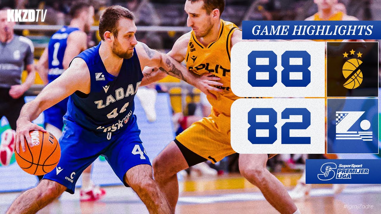 Game Highlights | Split - Zadar 88:82 (70:70) | KK Zadar TV