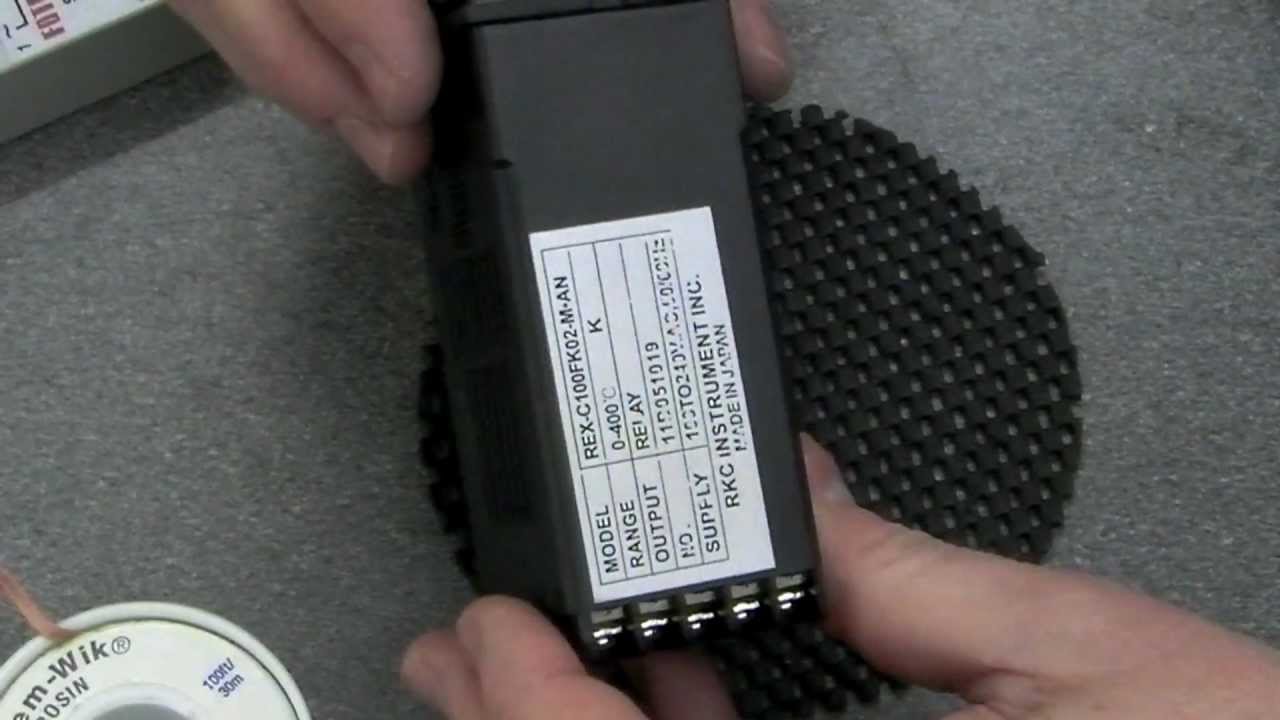 REX C100 PID Relay to SSR Modification