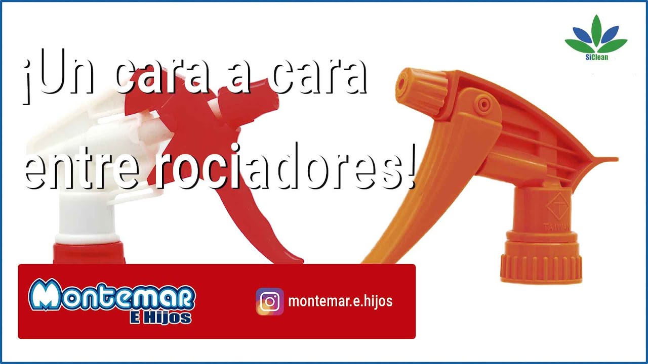 Comparativa atomizador Profesional vs Econ&oacute;mico. Tambi&eacute;n conocidos como rociadores.