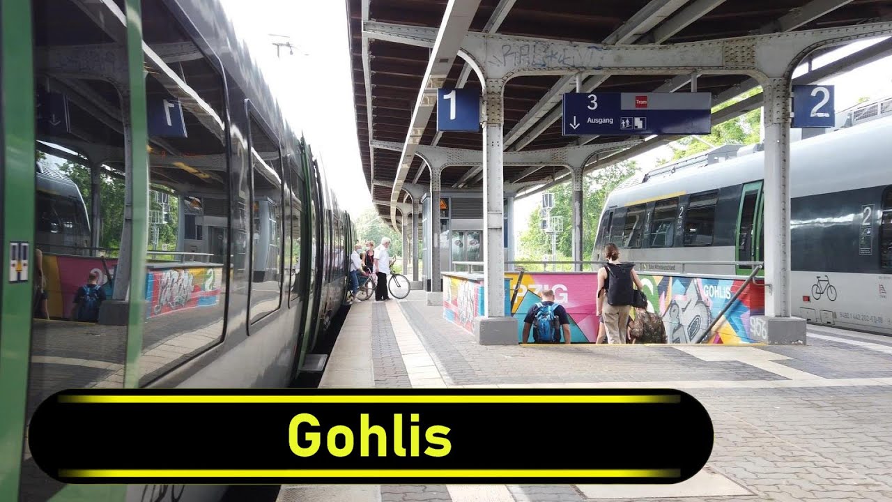 S-Bahn Station Gohlis - Leipzig 🇩🇪 - Walkthrough 🚶