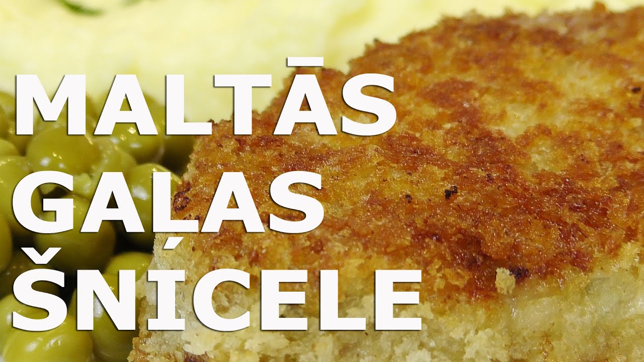 Svētku recepte Maltās gaļas šnicele