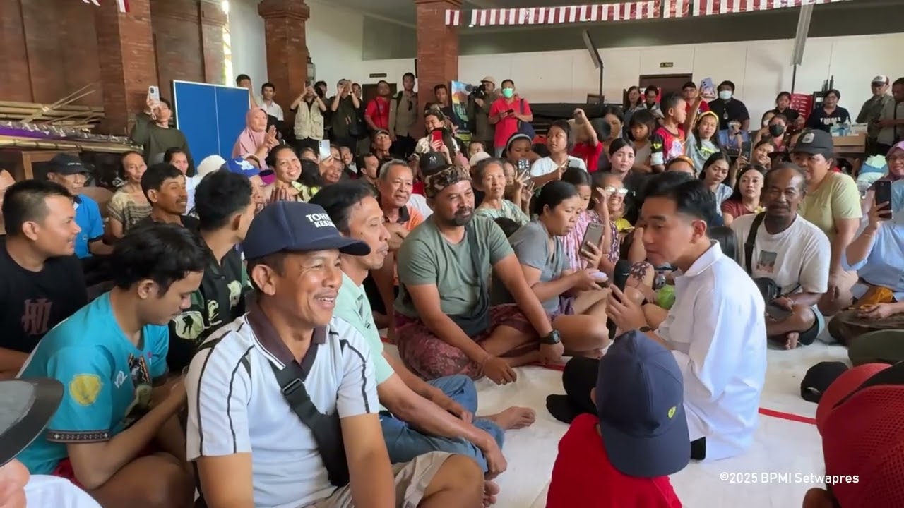 Wapres Tinjau Lokasi Pengungsian Banjar Tohpati