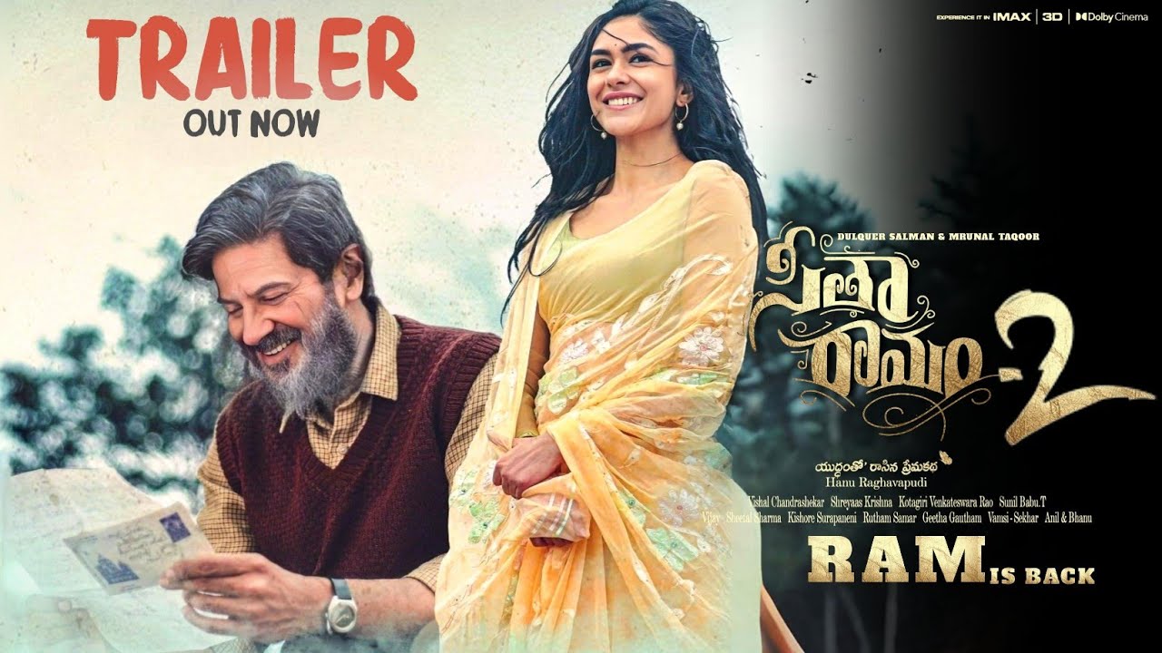 SITA RAMAM 2 - Dulquer Salmaan, Mrunal Thakur Intro First Look Teaser|Sita Ramam 2 Official Teaser