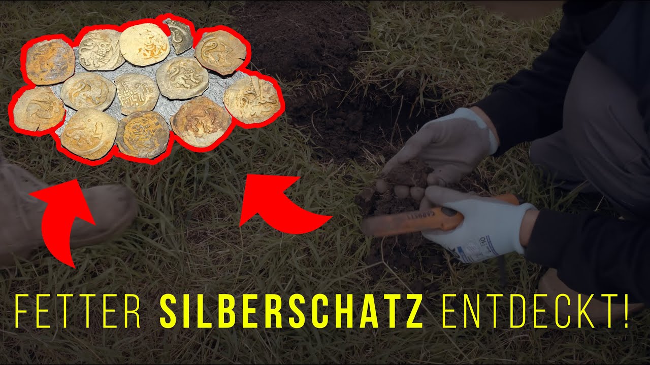 Sondeln 800 Jahre Vergrabene Silbermünzen gefunden