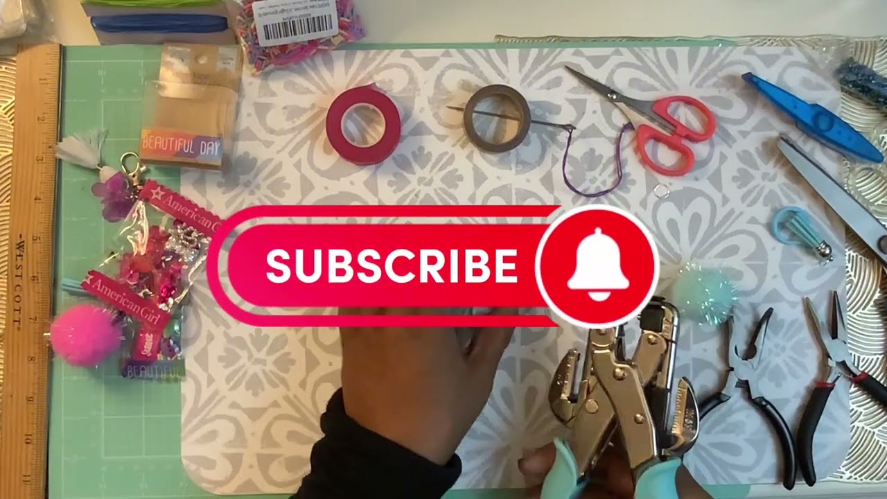 DIY fake Candy wrapper charms or keychain 
